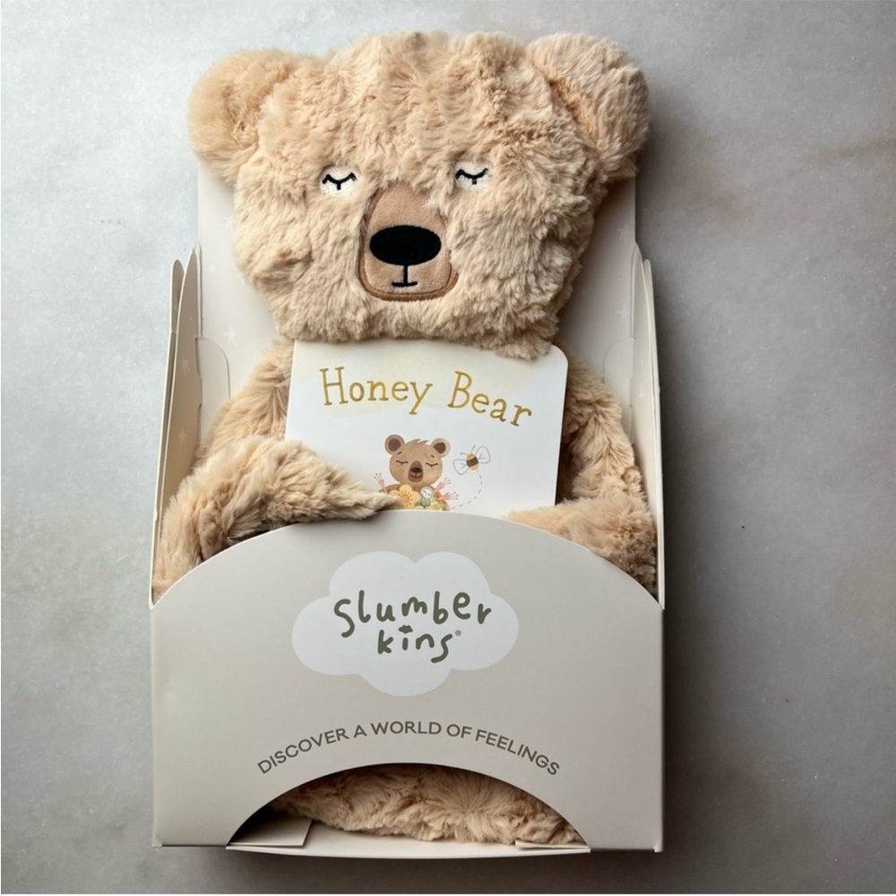 NWT Slumberkins honey bear snuggler xlt